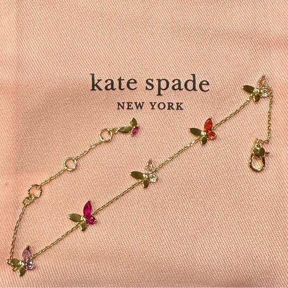 Kate Spade Gold Butterfly Bracelet - Picture 1 of 1